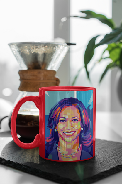 Kamala Harris WPAP Digital Pop Art