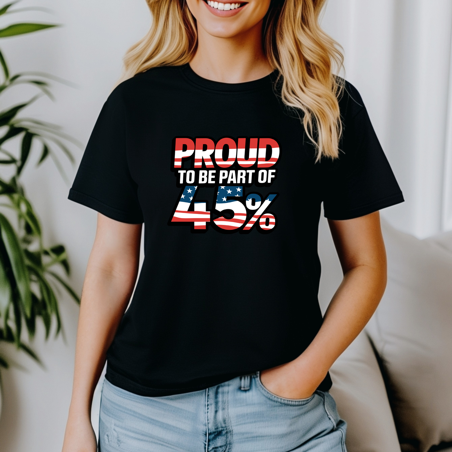 Proud to be Part of the 45% tshirt – Celebrate the Power of the Women’s Vote