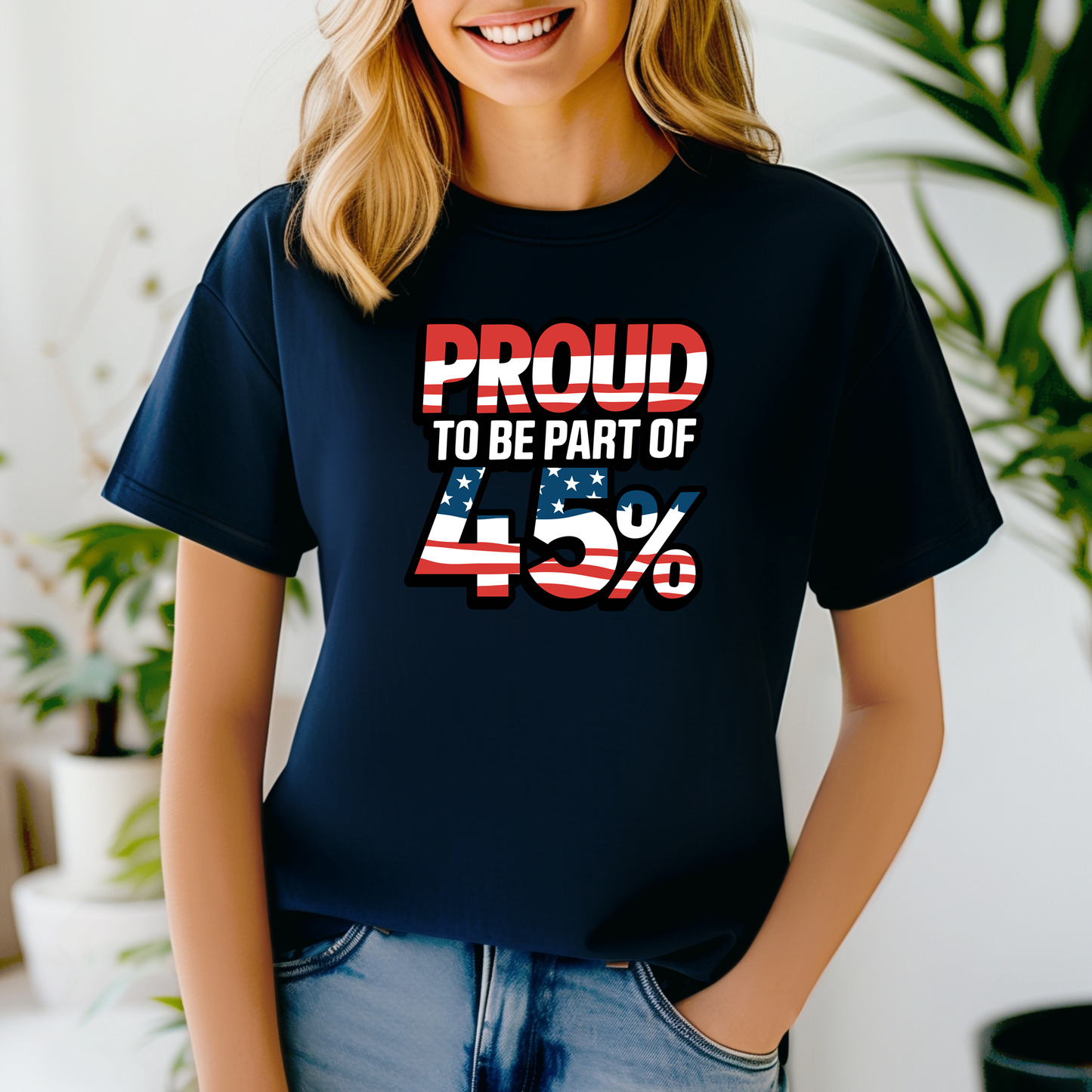 Proud to be Part of the 45% tshirt – Celebrate the Power of the Women’s Vote