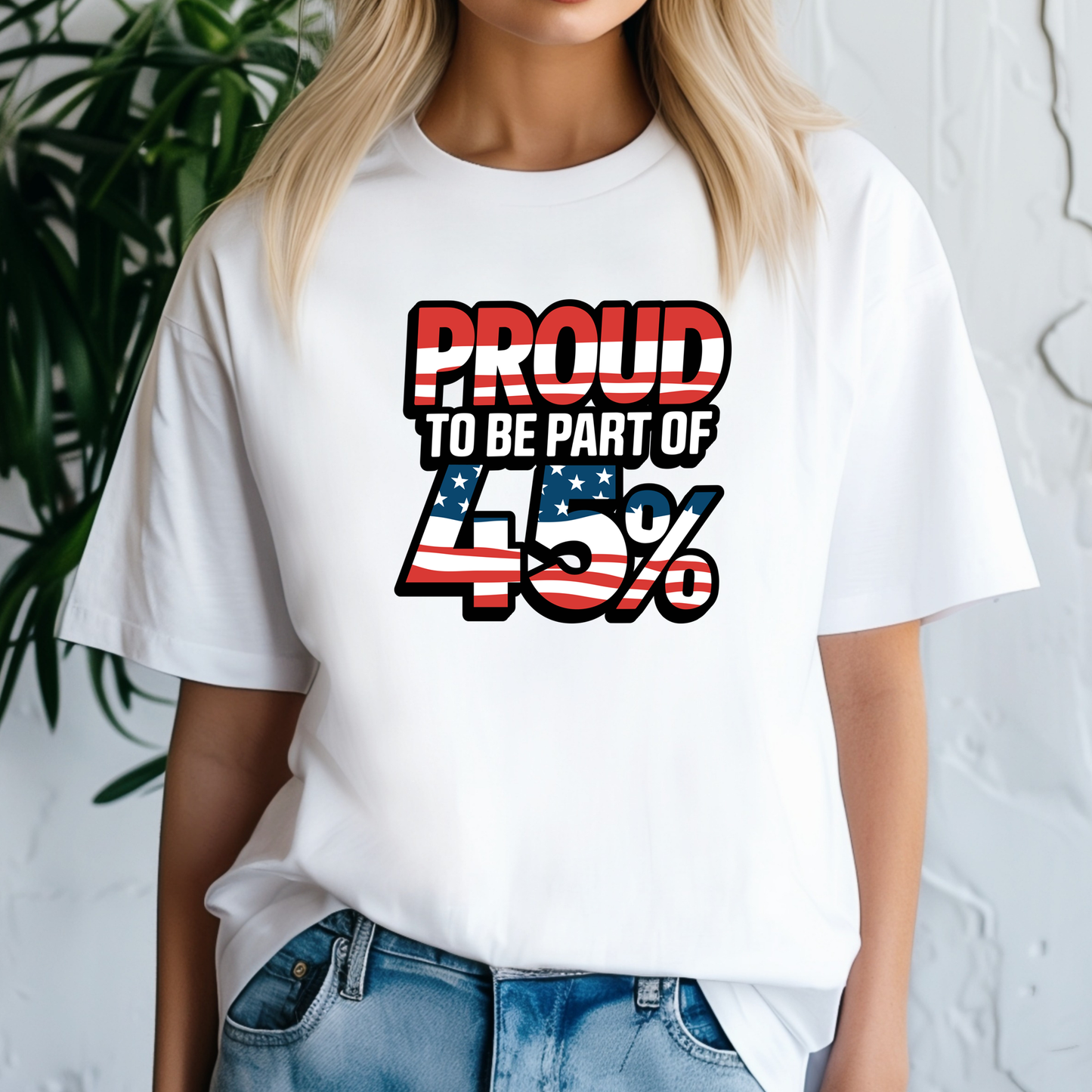 Proud to be Part of the 45% tshirt – Celebrate the Power of the Women’s Vote