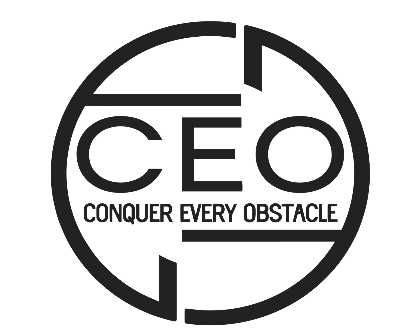 CEO (Conquer Every Obstacle) Sweatshirt – Hustle. Grind. Conquer. Succeed 100% cotton