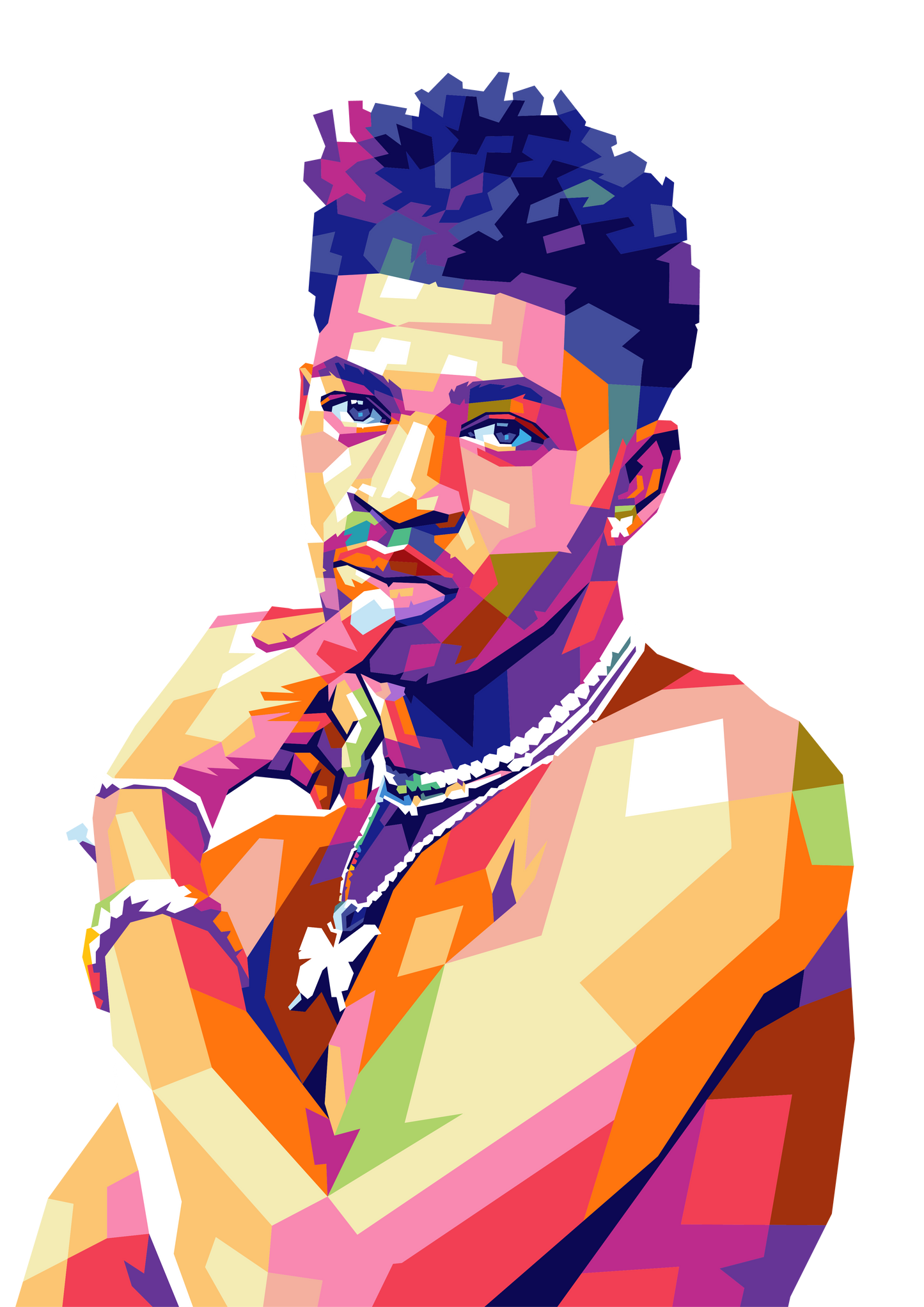 Lil Nas X WPAP Digital Pop Art