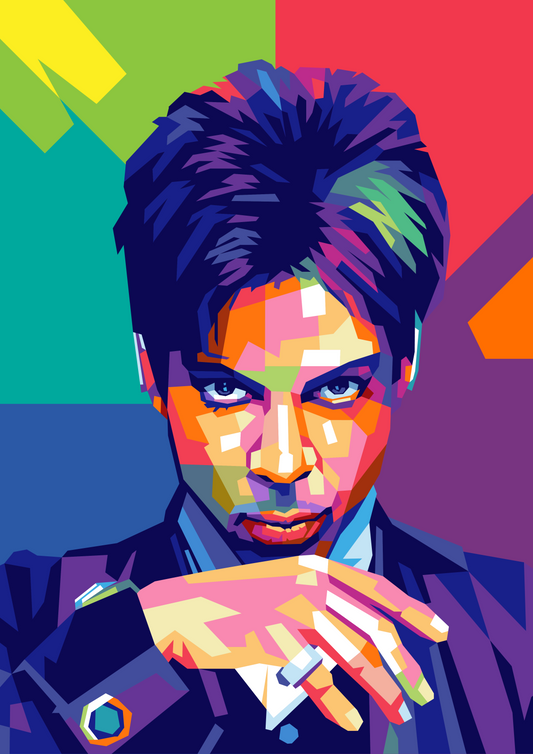 Prince WPAP Pop Art T-Shirt – Celebrate the Greatest Performer of Our Time