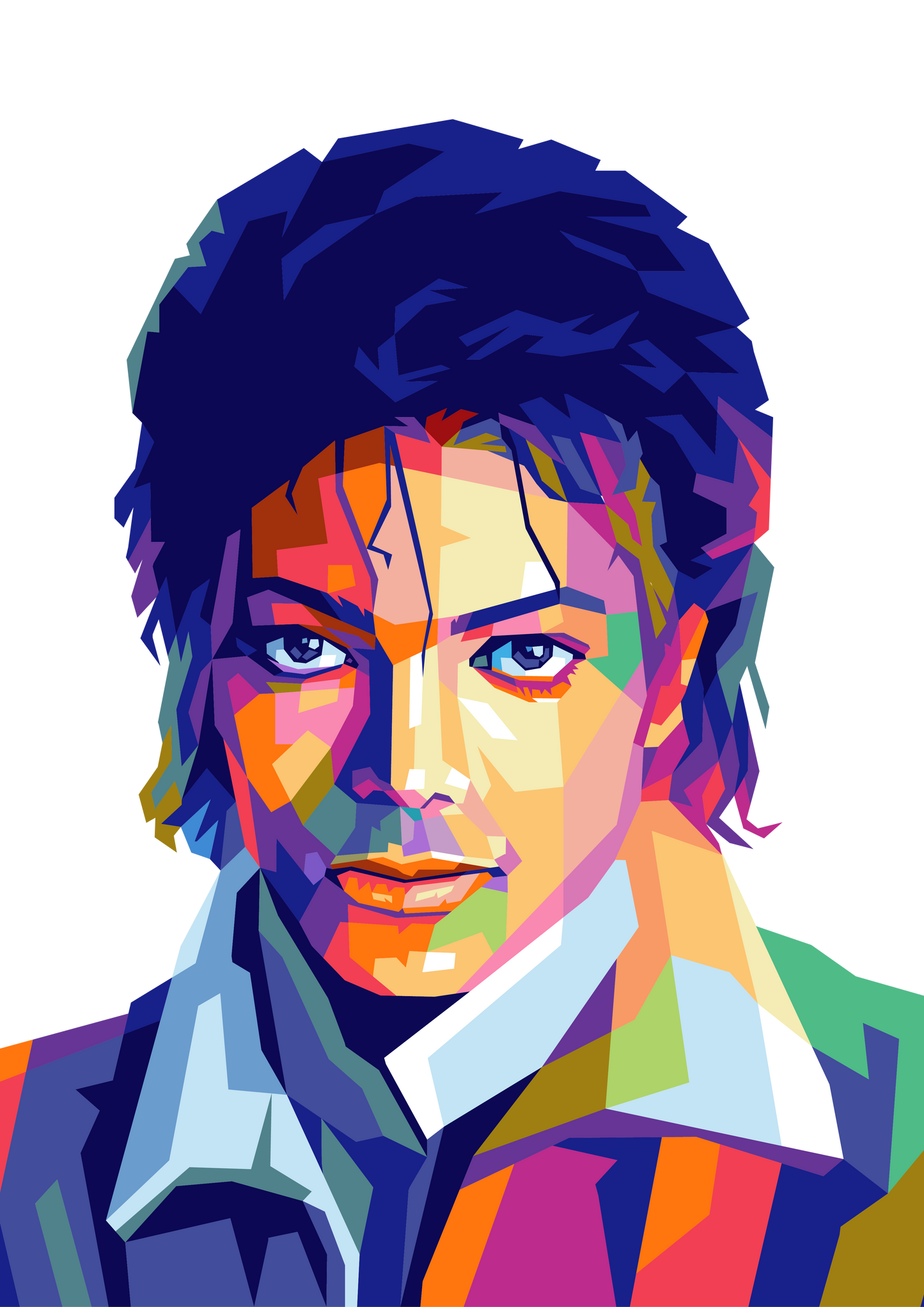 Michael Jackson WPAP Digital Pop Art