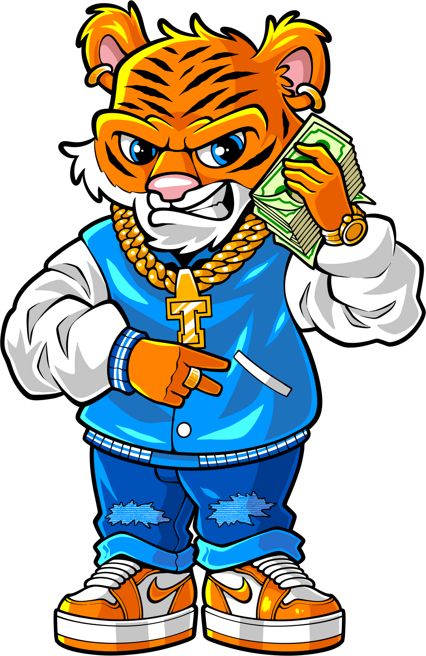 Tony "Da Tiger" Ducats (Got Bandz) T-Shirt Unisex- Original Design