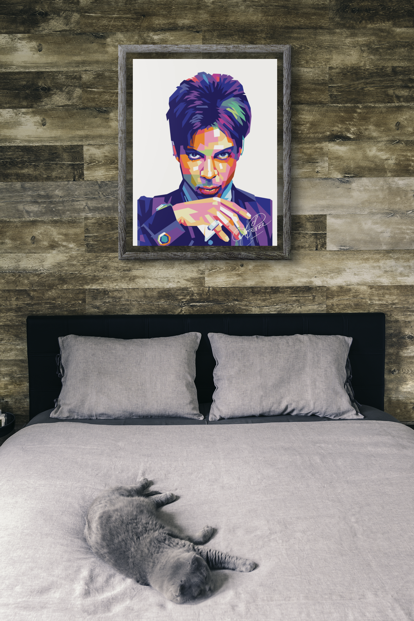 Prince WPAP Digital Pop Art