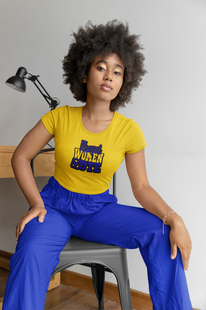 Rhoyal Women Vote Fashion Fit T-shirt