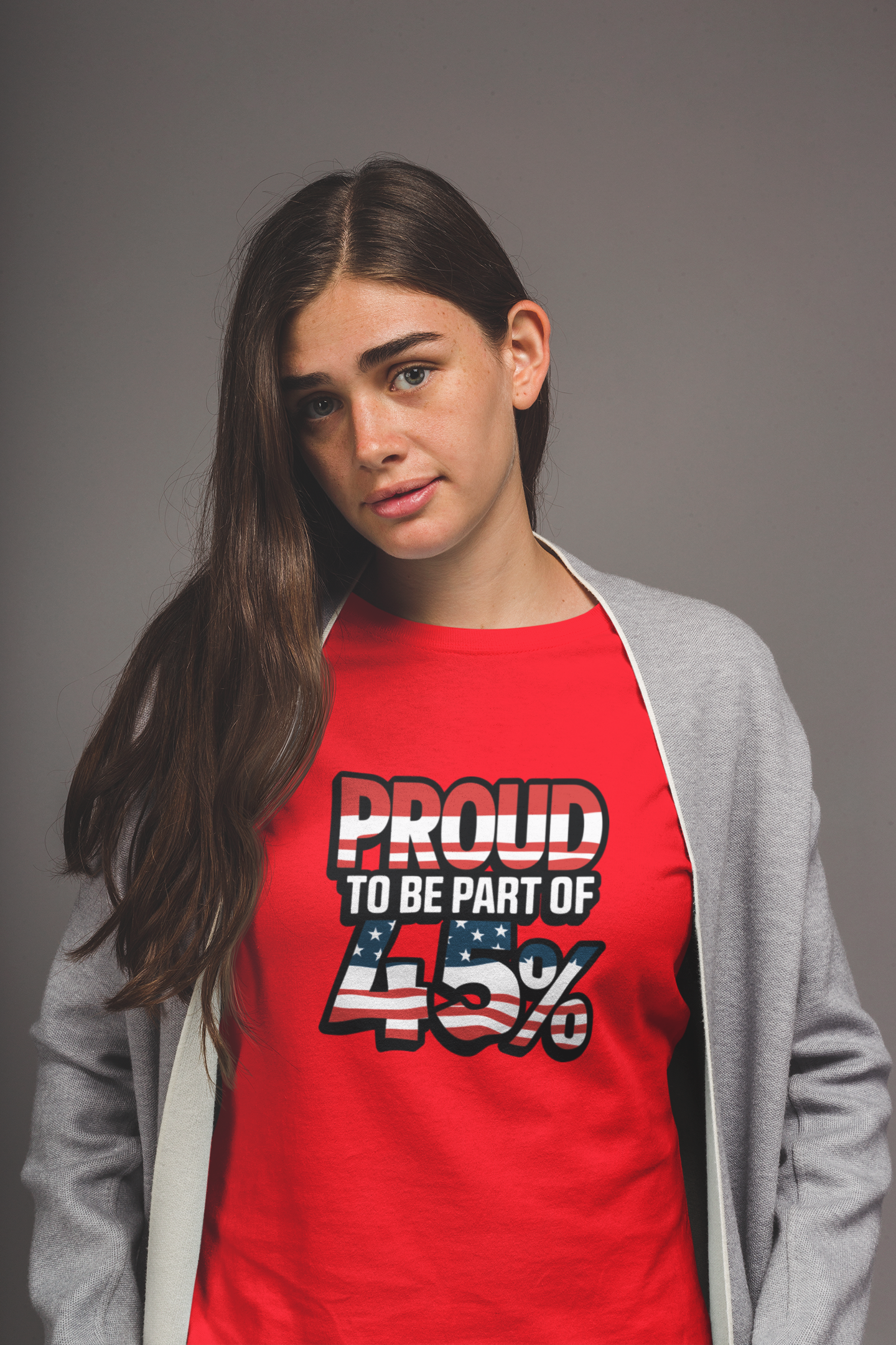 Proud to be Part of the 45% tshirt – Celebrate the Power of the Women’s Vote