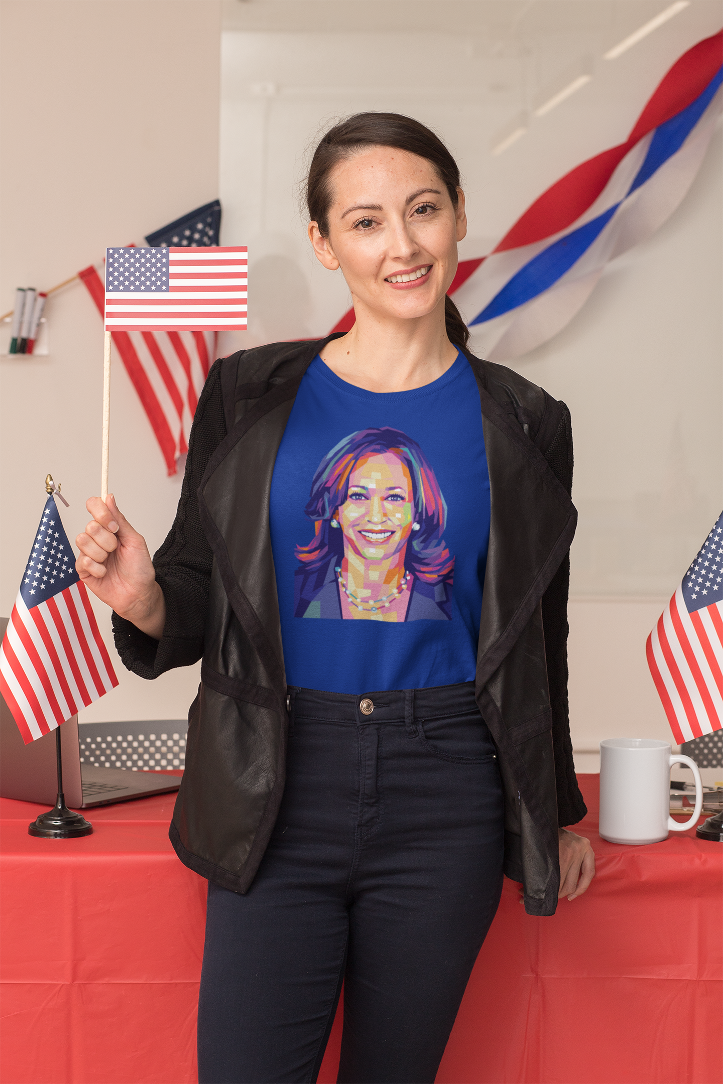 Kamala Harris' Pop Art Unisex T-Shirt: A Must-Have!