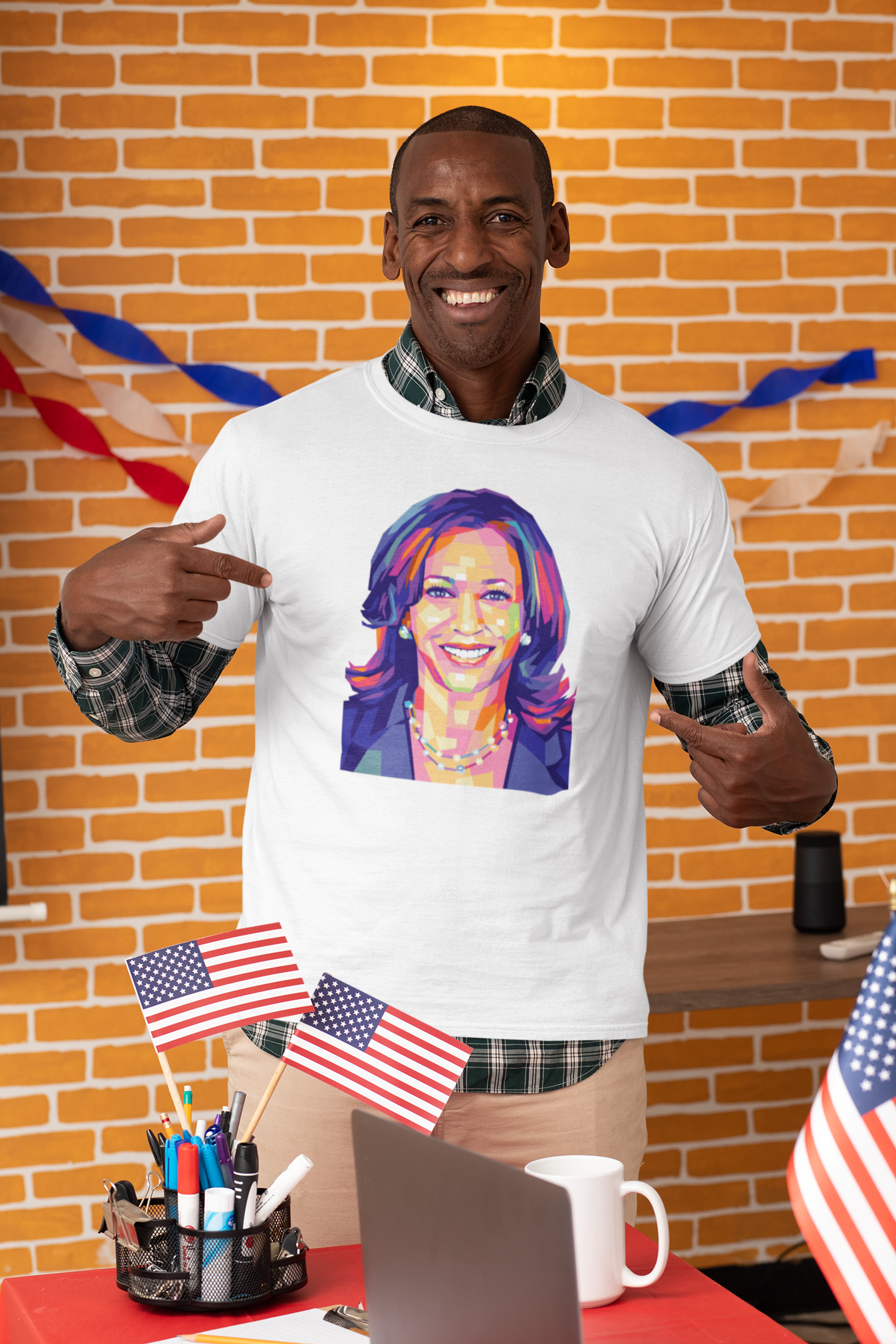 Kamala Harris' Pop Art Unisex T-Shirt: A Must-Have!