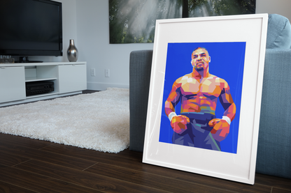 Mike Tyson WPAP Digital Pop Art