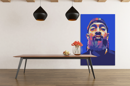 Nipsey Hussle WPAP Digital Pop Art