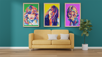 Taylor Swift WPAP Digital Pop Art #2