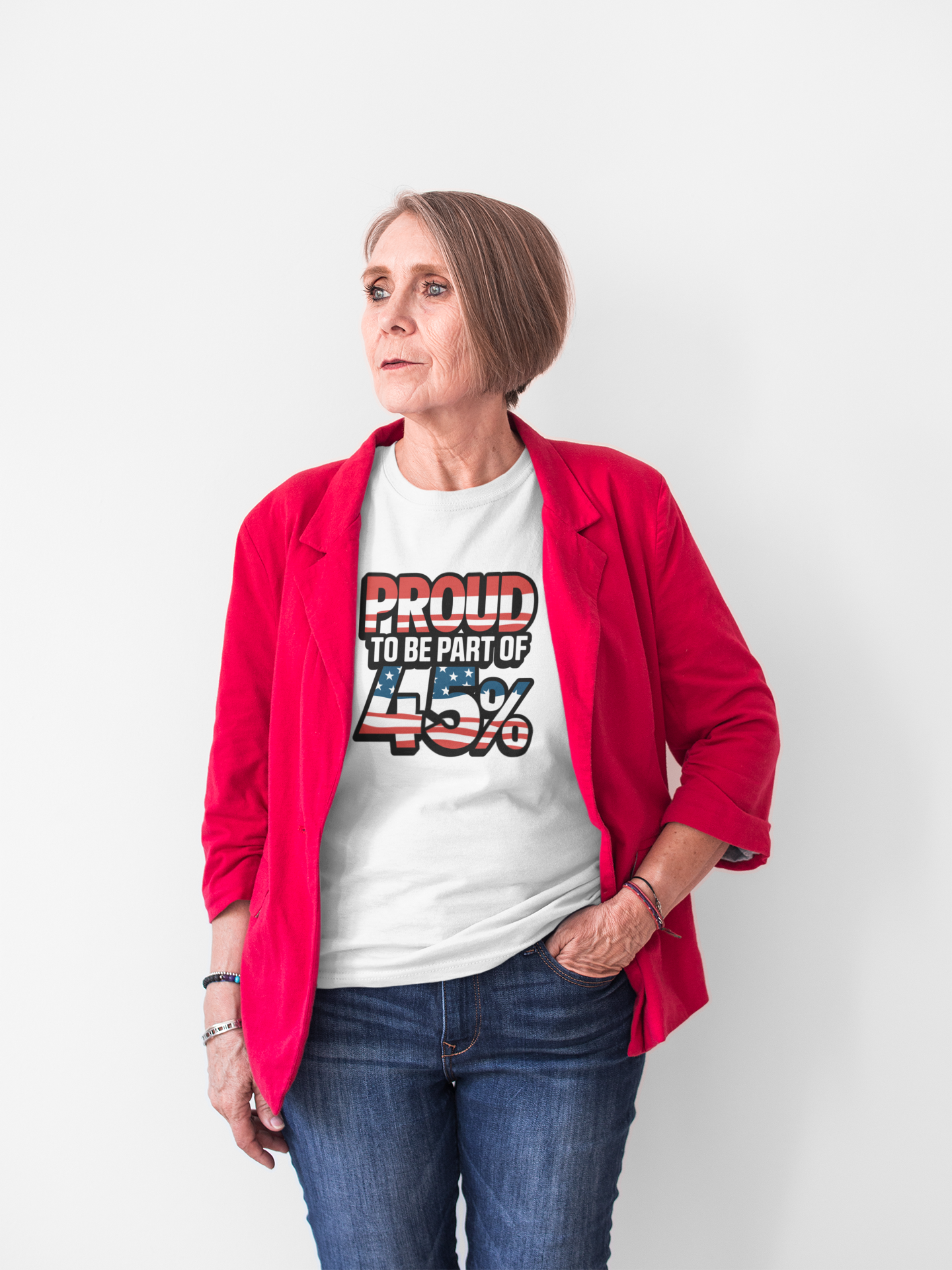 Proud to be Part of the 45% tshirt – Celebrate the Power of the Women’s Vote