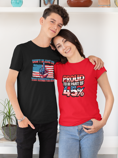 Proud to be Part of the 45% tshirt – Celebrate the Power of the Women’s Vote