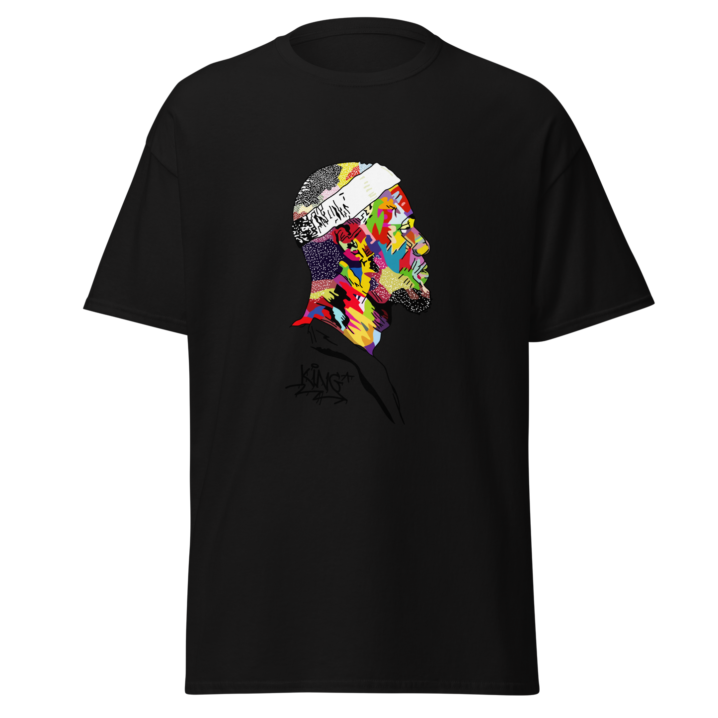 GOAT King LeBron James T-Shirt – Celebrate the Legacy of a Basketball Legend