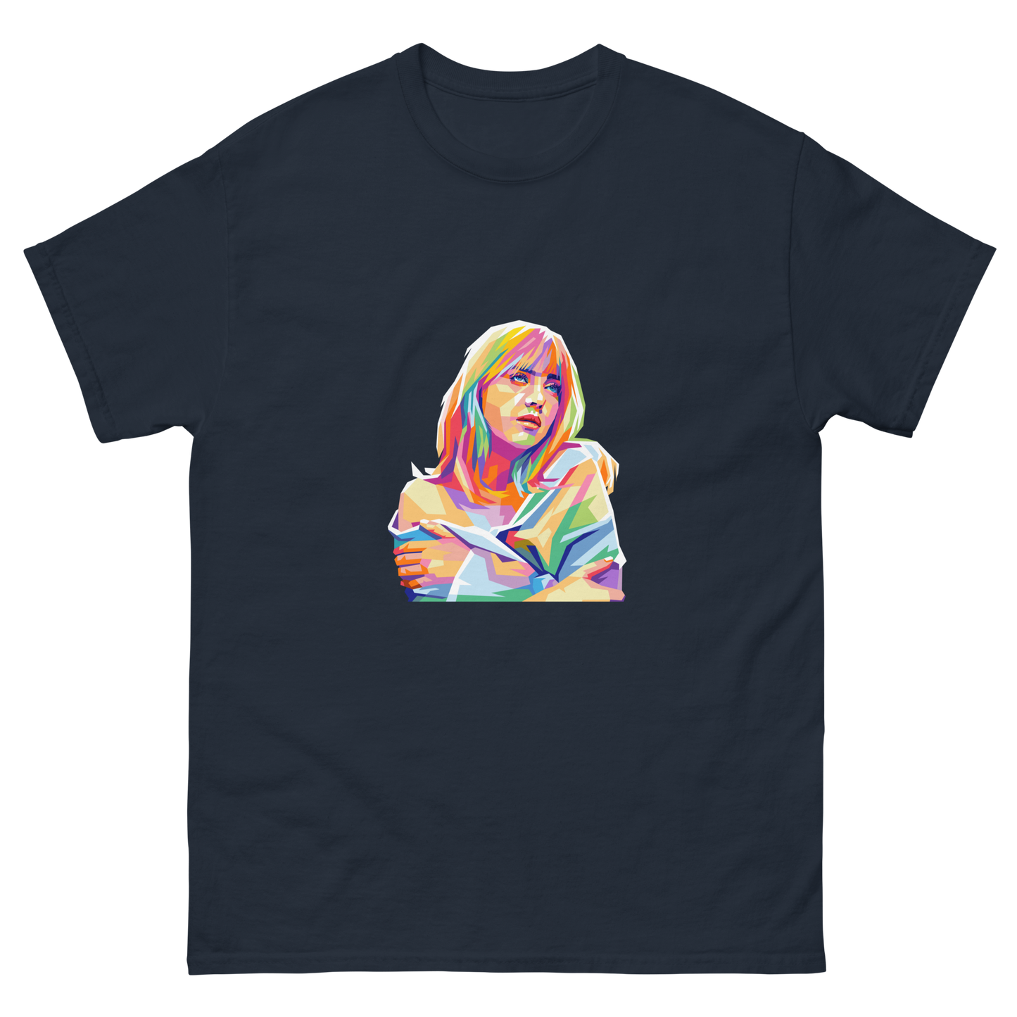 Billie Eilish Pop Art T-Shirt: Creative Ink Studios original (Copy)