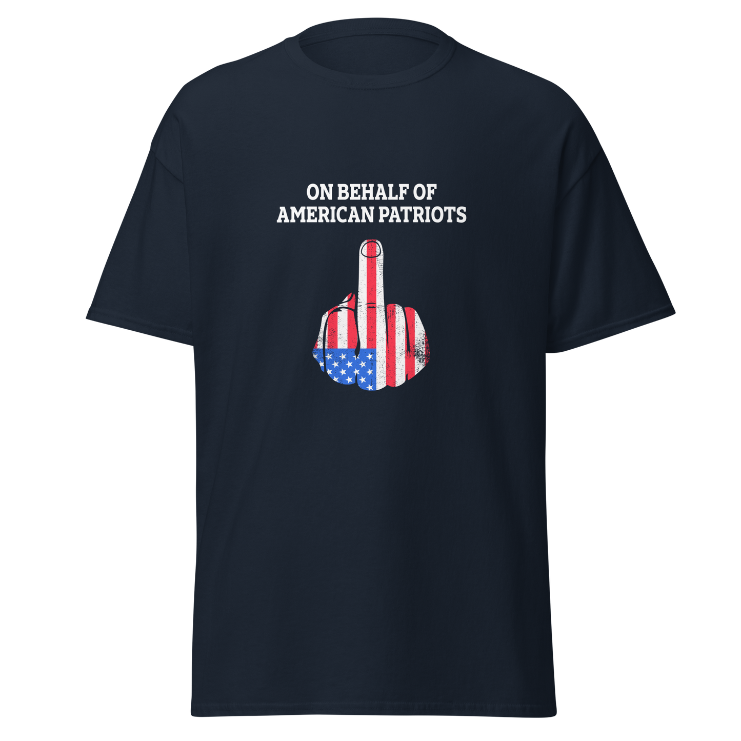 American Patriot Middle finger Tshirt