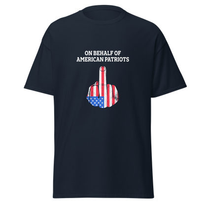 American Patriot Middle finger Tshirt