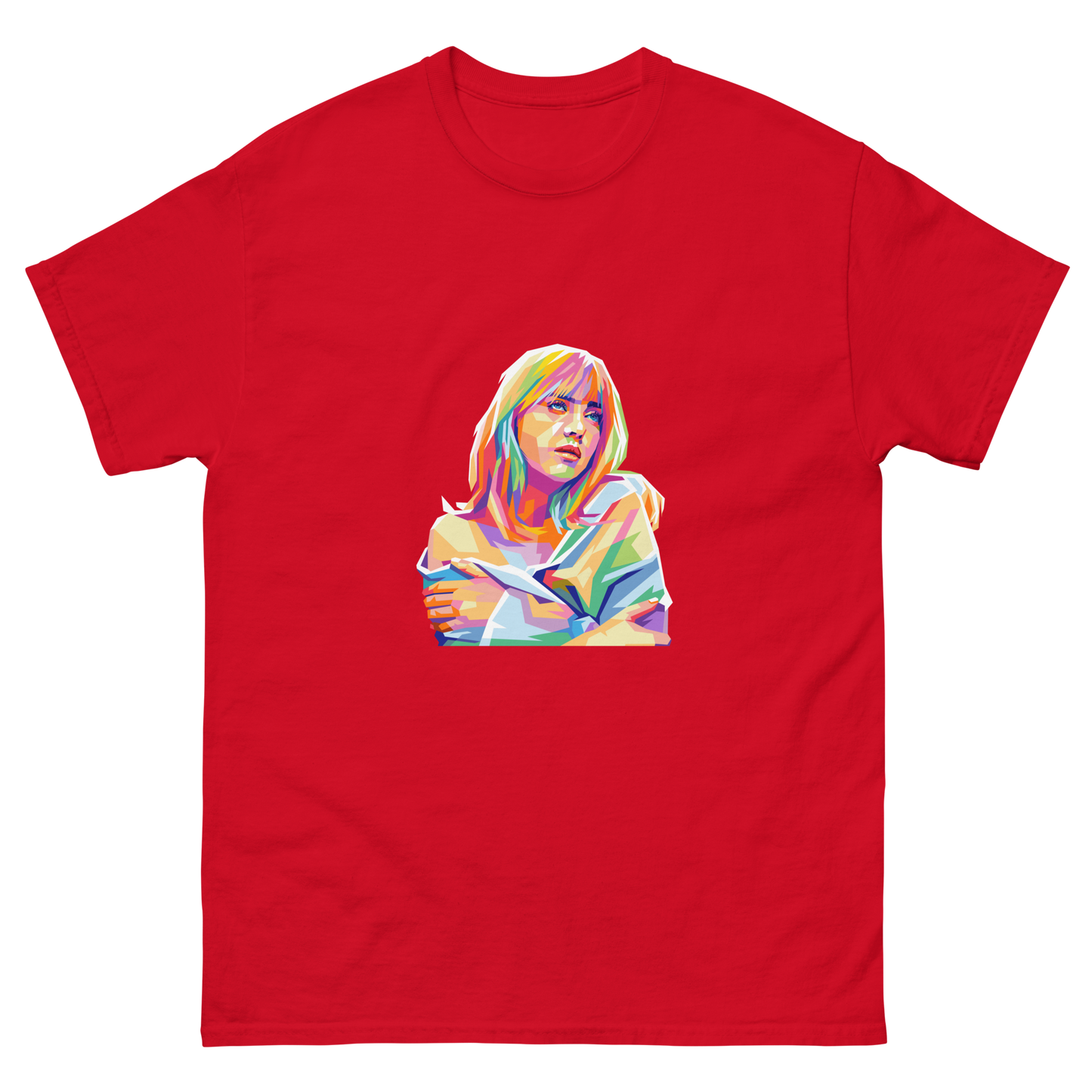 Billie Eilish Pop Art T-Shirt: Creative Ink Studios original (Copy)