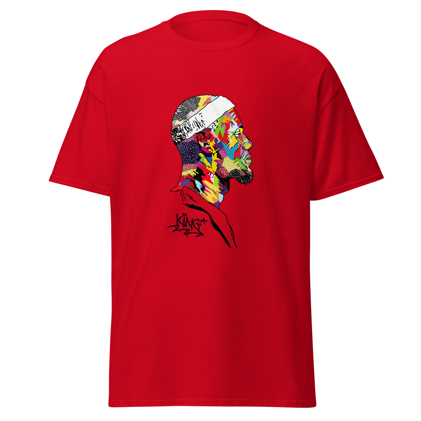 GOAT King LeBron James T-Shirt – Celebrate the Legacy of a Basketball Legend