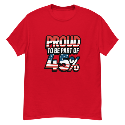 Proud to be Part of the 45% tshirt – Celebrate the Power of the Women’s Vote