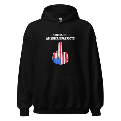 American Patriot Middle finger Hoodie