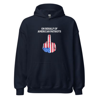 American Patriot Middle finger Hoodie