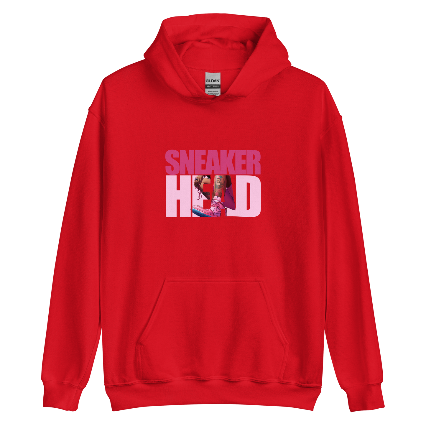 Sneakerhead T-Hoodie – The Ultimate Gear for Sneaker Lovers 👟🔥 (PINK)