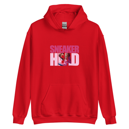 Sneakerhead T-Hoodie – The Ultimate Gear for Sneaker Lovers 👟🔥 (PINK)