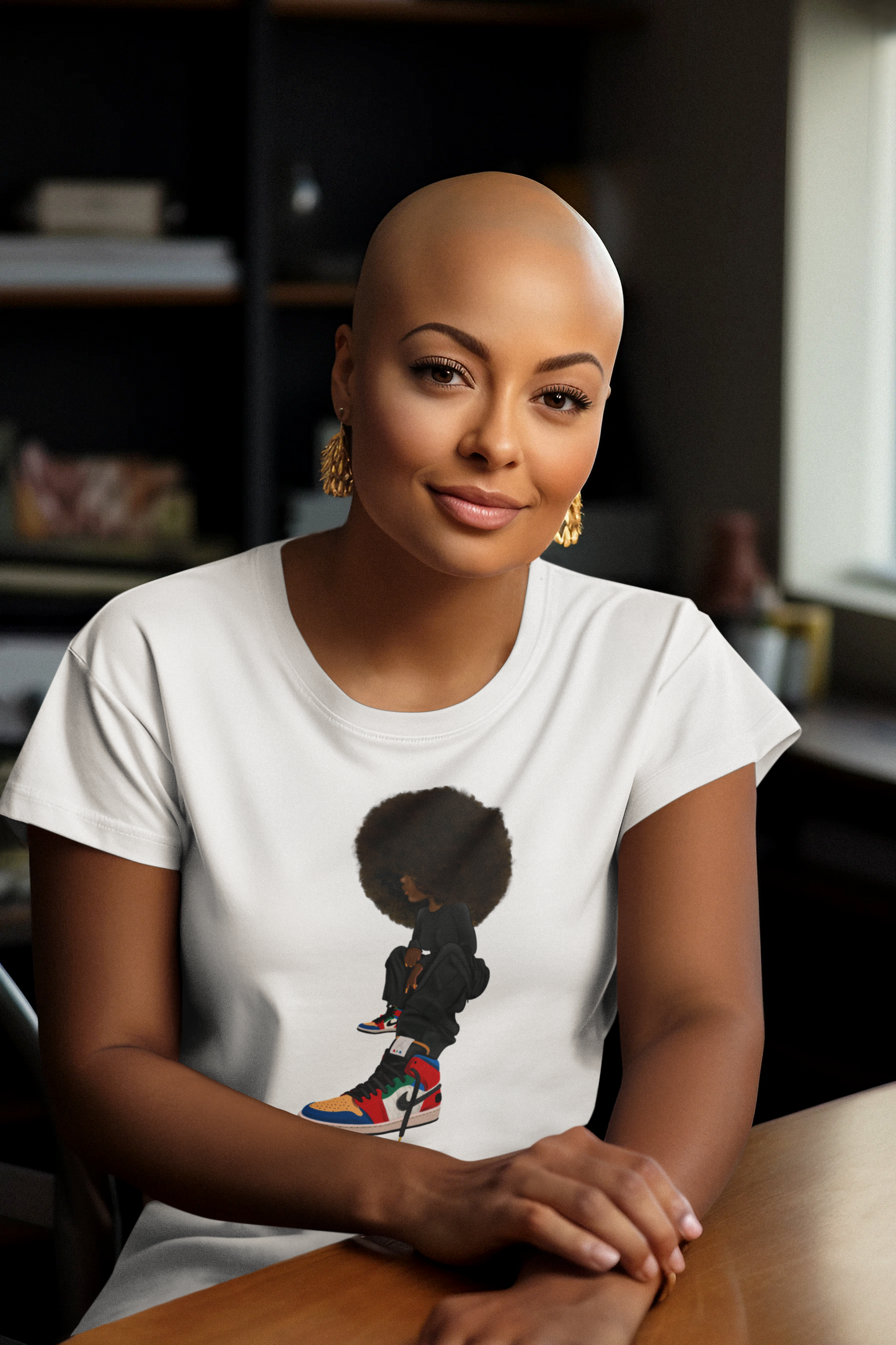 The Sister with the Perfect Afro- Relaxed fit (RF) T-shirt