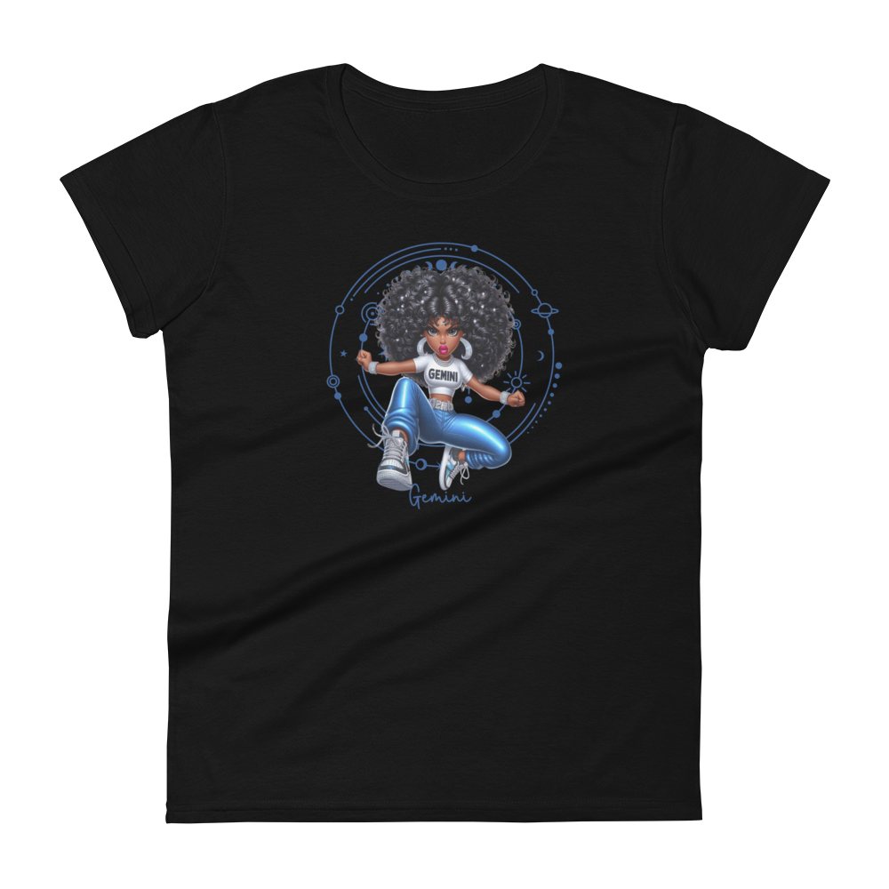 Zodiac Gemini Baddies -Original Design Fashion Fit T-Shirt