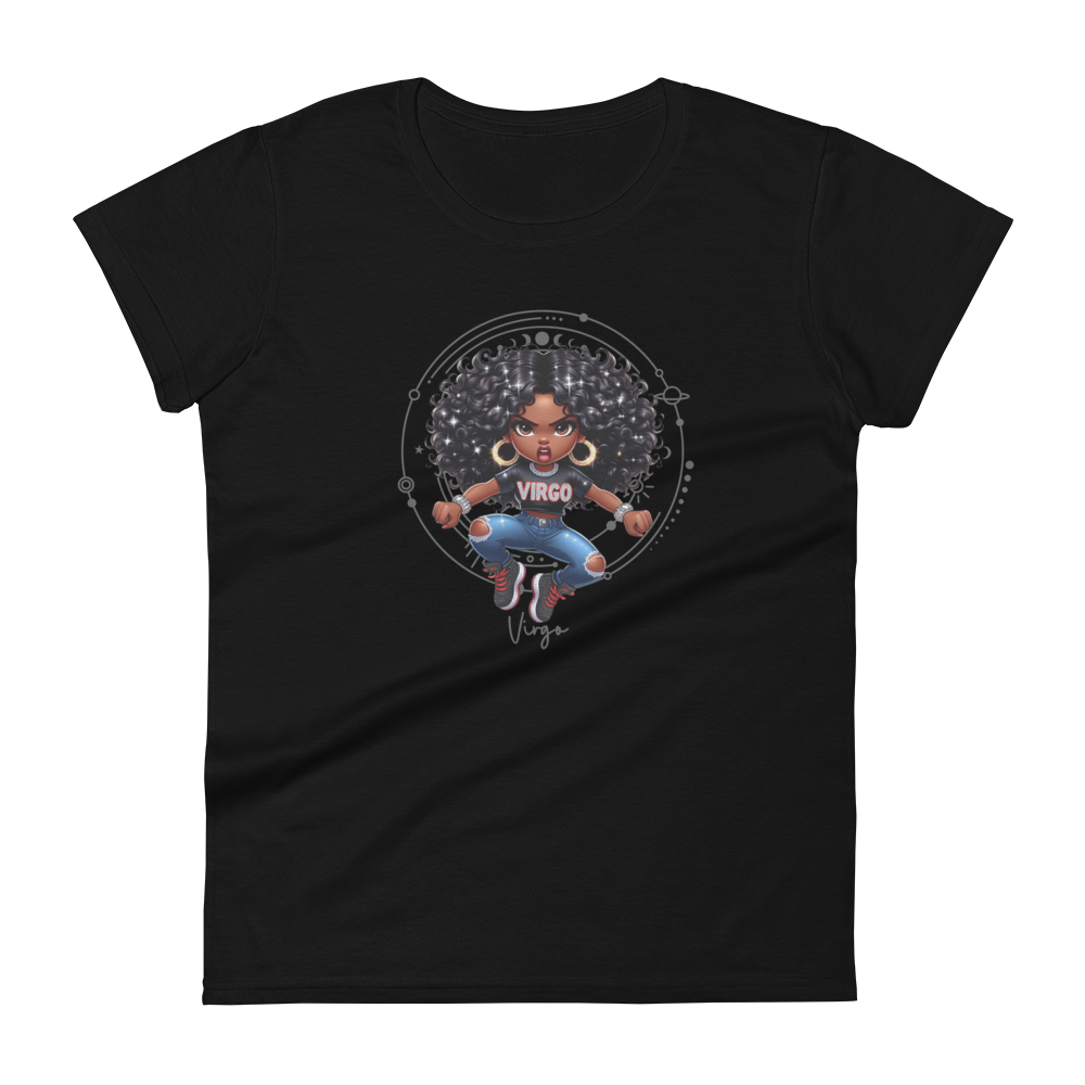 Zodiac Virgo Baddies -Original Design Fashion Fit T-Shirt