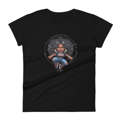 Zodiac Virgo Baddies -Original Design Fashion Fit T-Shirt