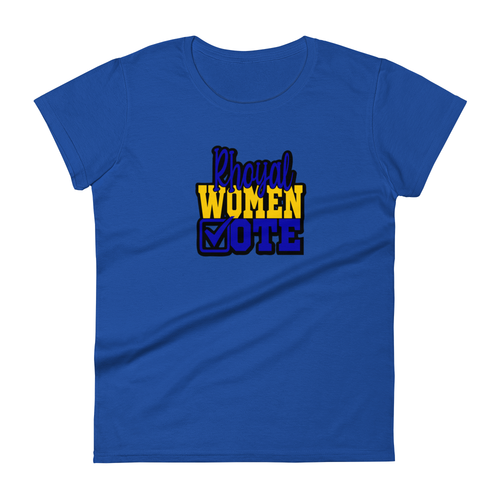 Rhoyal Women Vote Fashion Fit T-shirt