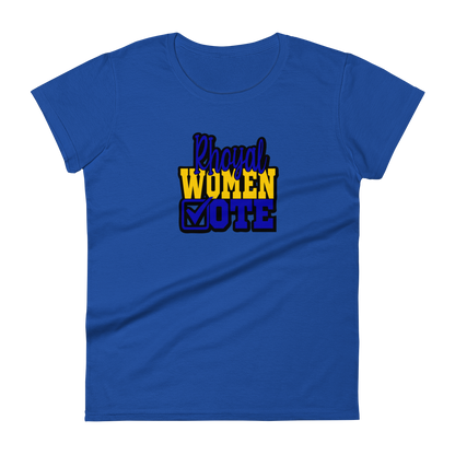 Rhoyal Women Vote Fashion Fit T-shirt