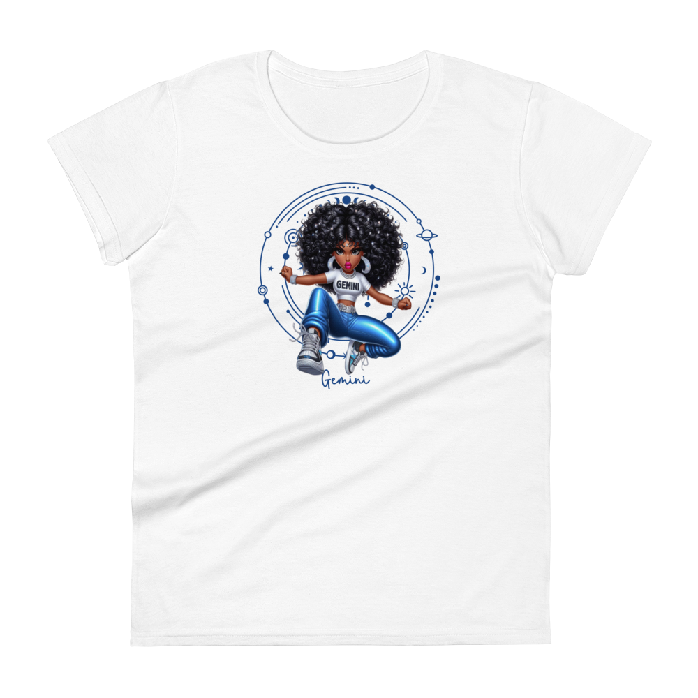 Zodiac Gemini Baddies -Original Design Fashion Fit T-Shirt